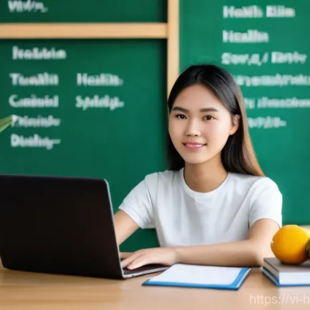 건강코칭 경력 쌓는 방법 - **Prompt:** A young Vietnamese woman in her late 20s, with an intelligent and dedicated expression, ...